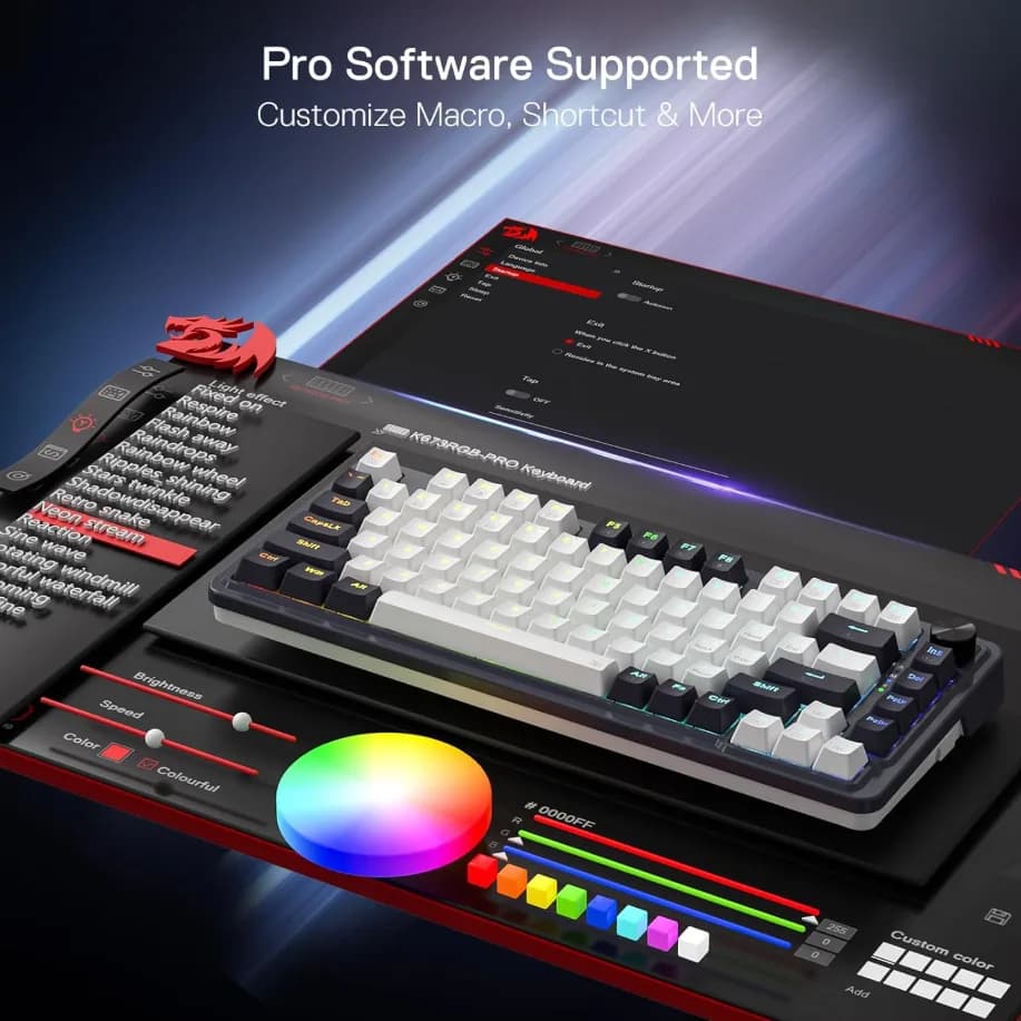 REDRAGON K673WB-RGB PRO