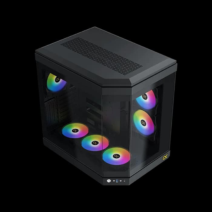 Xigmatek Cubi Gaming Case - Black Edition