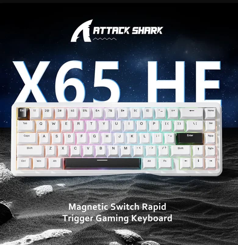 X65 HE magnetic Keyboard ATTACK SHARK
