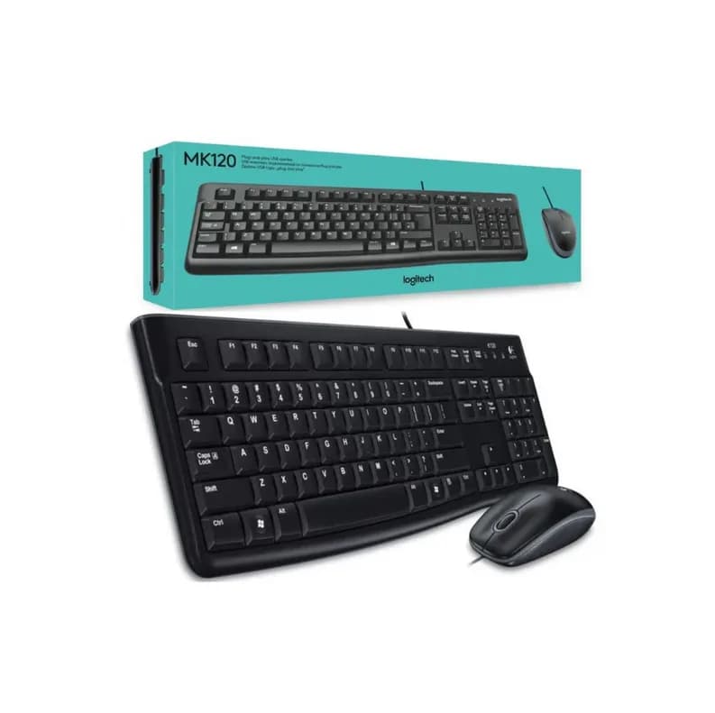LOGITECH MK120 COMBO KEYBOARD-MOUSE