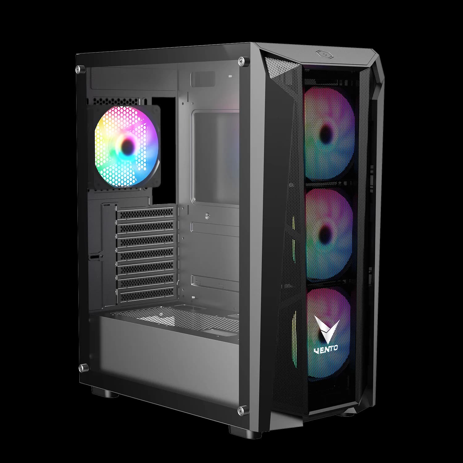 Vento VG15FE Gaming Case + FSP 650W PSU Bundle