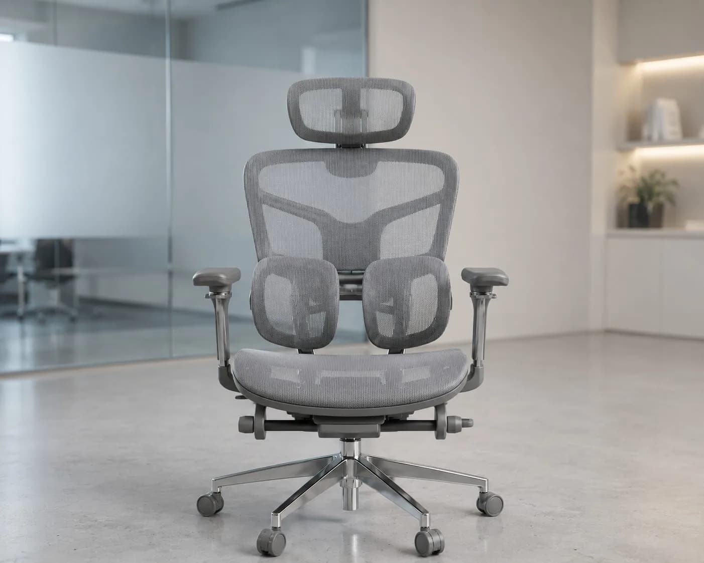 CHAIR DEMON 621 رصاصي
