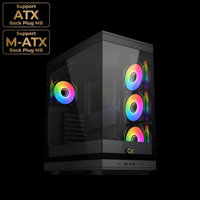 Xigmatek Meta BLACK Gaming Case