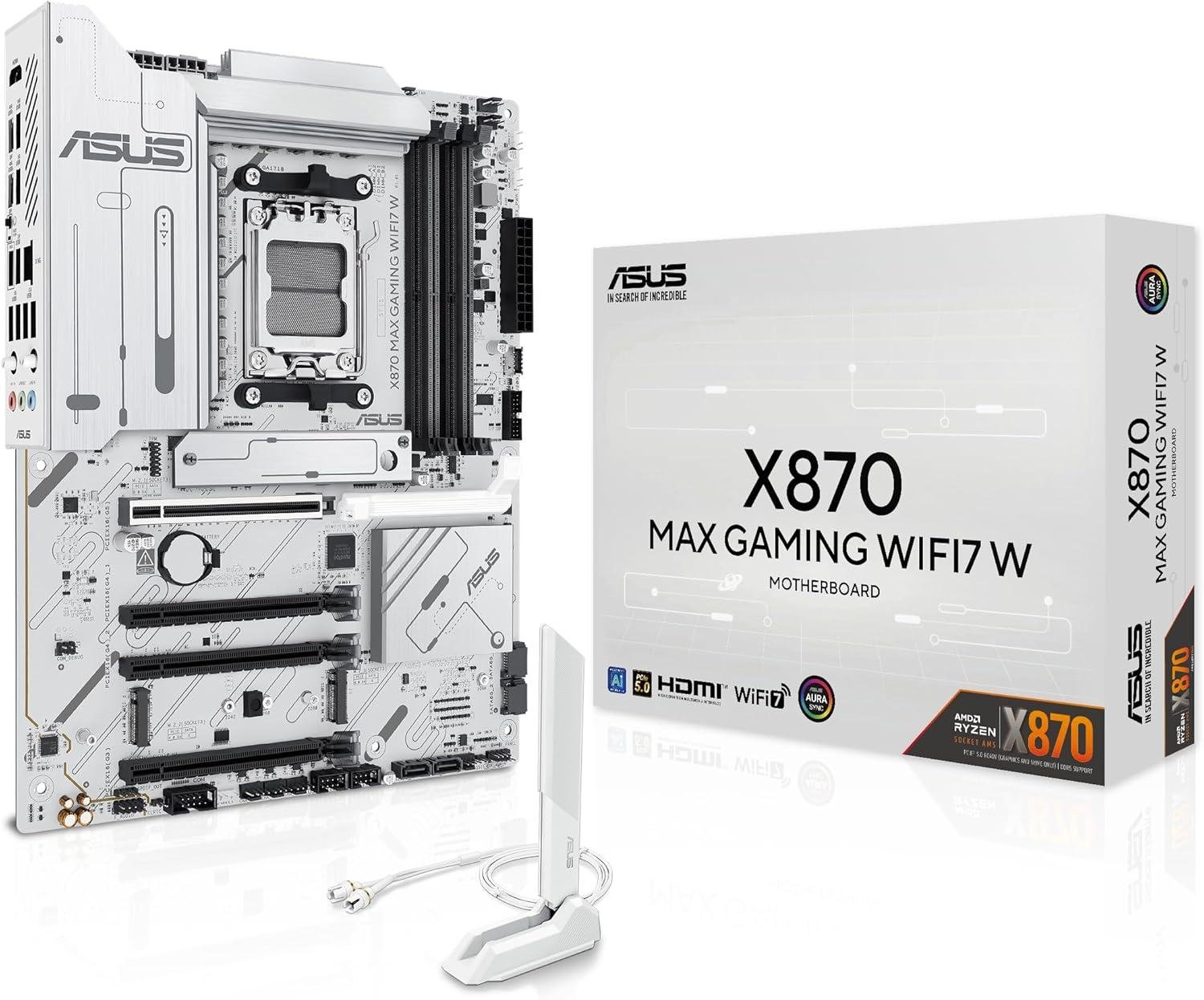 X870 ASUS MAX GAMING WIFI7 White