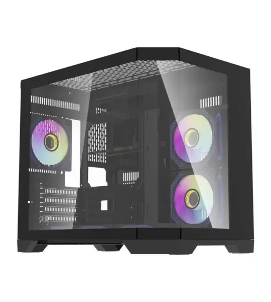 DarkFlash FT418 Mid Tower Case, 3 Fan