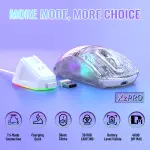 ATTACK SHARK X2 Pro Wireless White