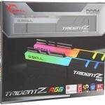 G.SKILL Trident Z RGB Series DDR4 RAM (XMP) 32GB (2x16GB) 3200MT/s CL16-18-18-38 1.35V Intel AMD Desktop Computer Memory U-DIMM (F4-3200C16D-32GTZR)