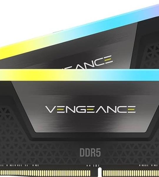 CORSAIR Vengeance DDR5 RAM 32GB (2x16GB) 6000MHz Black XMP
