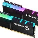 G.SKILL Trident Z RGB Series DDR4 RAM (XMP) 32GB (2x16GB) 3200MT/s CL16-18-18-38 1.35V Intel AMD Desktop Computer Memory U-DIMM (F4-3200C16D-32GTZR)