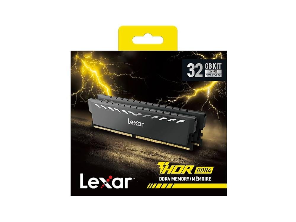 Lexar 32GB (2x16GB) THOR DDR4 3200Mhz