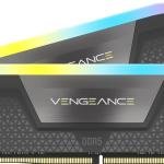 VENGEANCE® RGB 64GB (2x32GB) DDR5 DRAM 6000MT/s CL30 Memory Kit — Black
