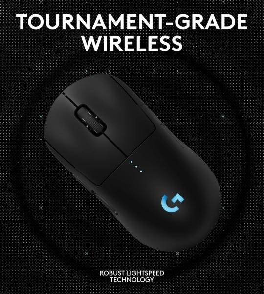 Logitech G PRO 2 Lightspeed Wireless Gaming Mouse BLACK