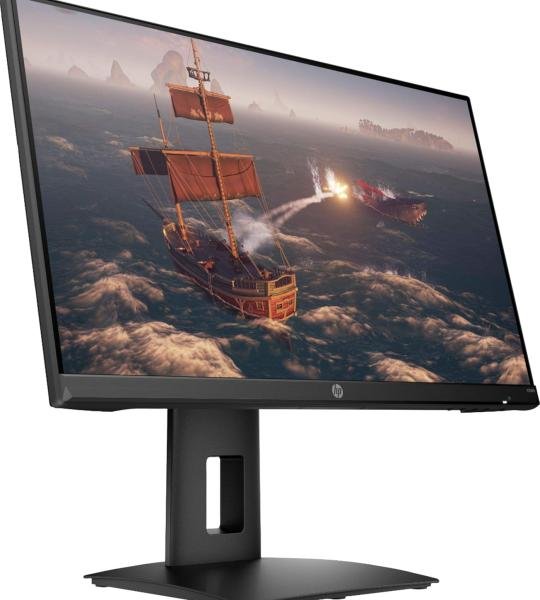 HP 24" FHD 144Hz 1ms GTG IPS LED FreeSync Gaming Monitor (X24ih) - Black