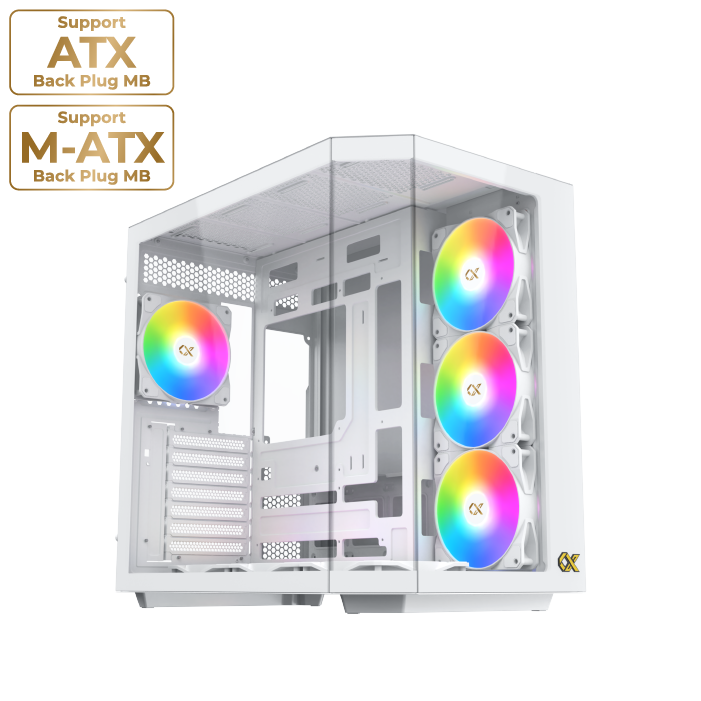 XIGMATEK CUBI II ARCTIC WHITE