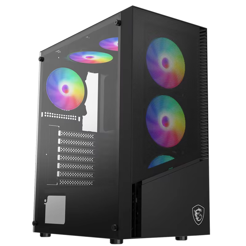 CASE MSI PAG SHIELD 200L BLACK (NO FANS)