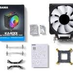 COOLER SAMA KA400I BLACK