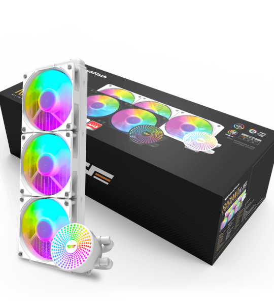 DARK FLASH DC 360 Liquid CPU Cooler_white