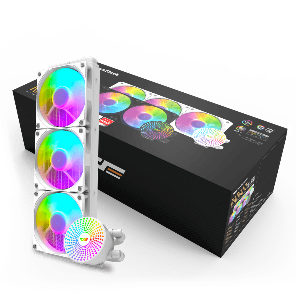 DARK FLASH DC 360 Liquid CPU Cooler_white
