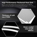 SAMA SM360 PRO AIO 360mm Liquid Cooler 2.8 inch Screen LCD Display CPU Cooler_WHITE