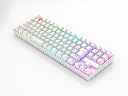 REDRAGON K552-RGB 87KEY MECHANICAL WHITE ENGLISH