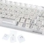 -REDRAGON MECHANICAL KEYBOARD K617 CT WIRED TRANSPARENT