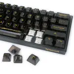 REDRAGON MECHANICAL KEYBOARD K617 CTB WIRED TRANSPARENT BLACK