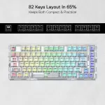 Redragon K649 PRO 78% Wireless Gasket RGB