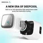 COOLER DEEPCOOL LS720 WHITE