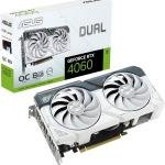 ASUS Dual GeForce RTX™ 4060 OC White Edition 8GB