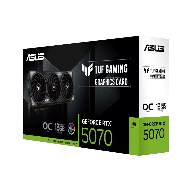 ASUS TUF Gaming GeForce RTX™ 5070 12GB GDDR7 OC Edition