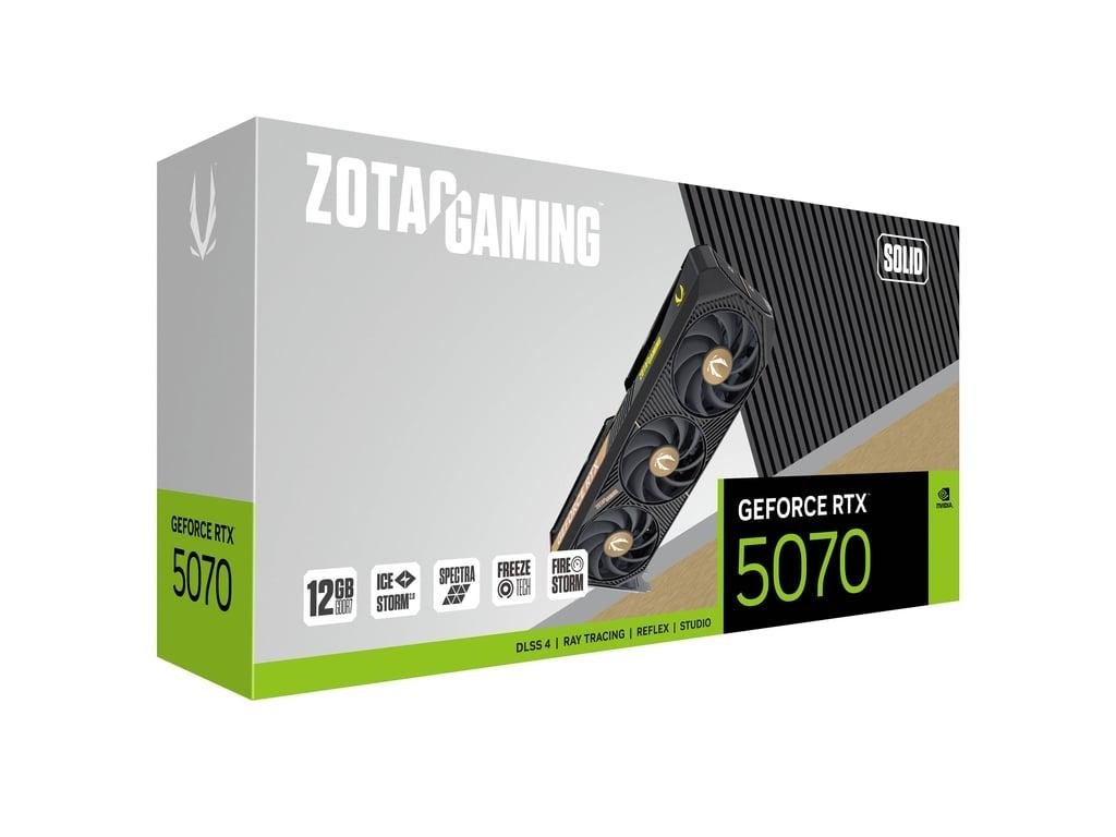 ZOTAC GAMING GeForce RTX 5070 SOLID