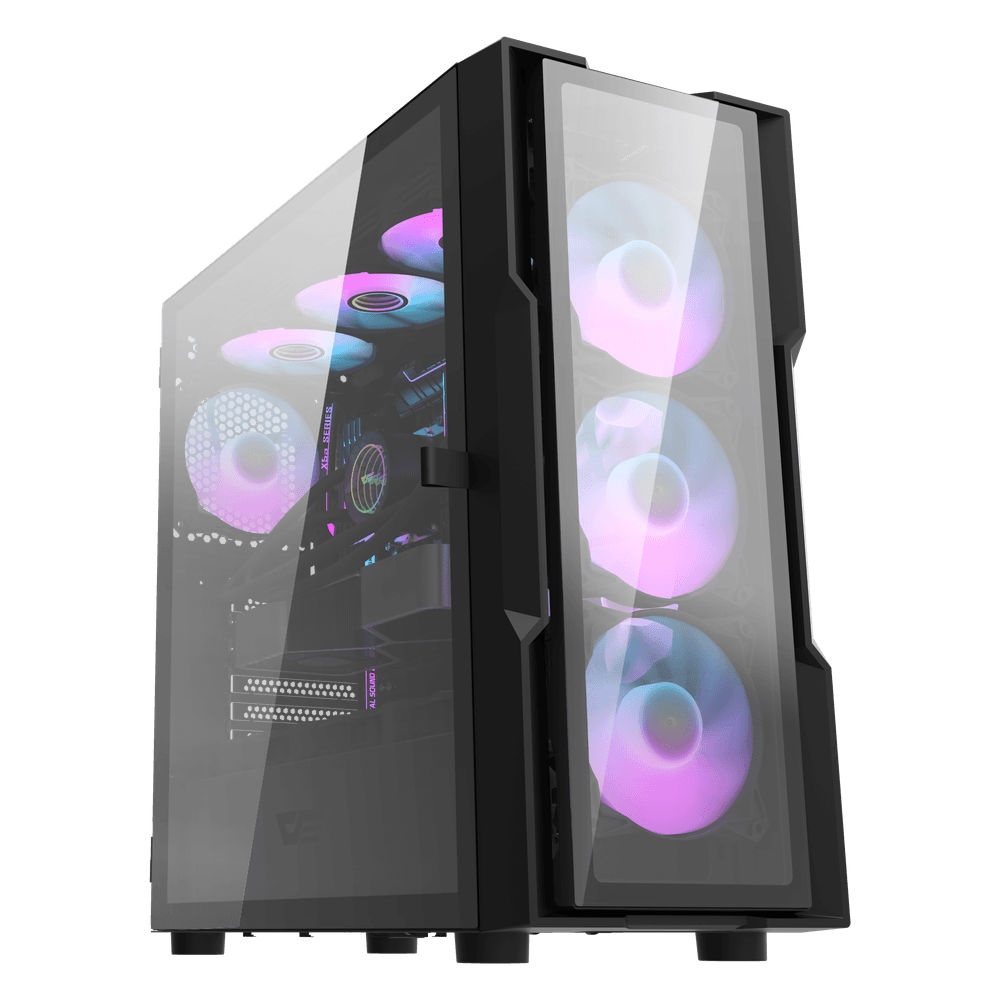 DK431 Glass E-ATX PC Case