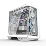 DY470 ATX PC Case WHITE