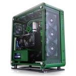 Core P6 Tempered Glass Racing Green Mid Tower Chassis