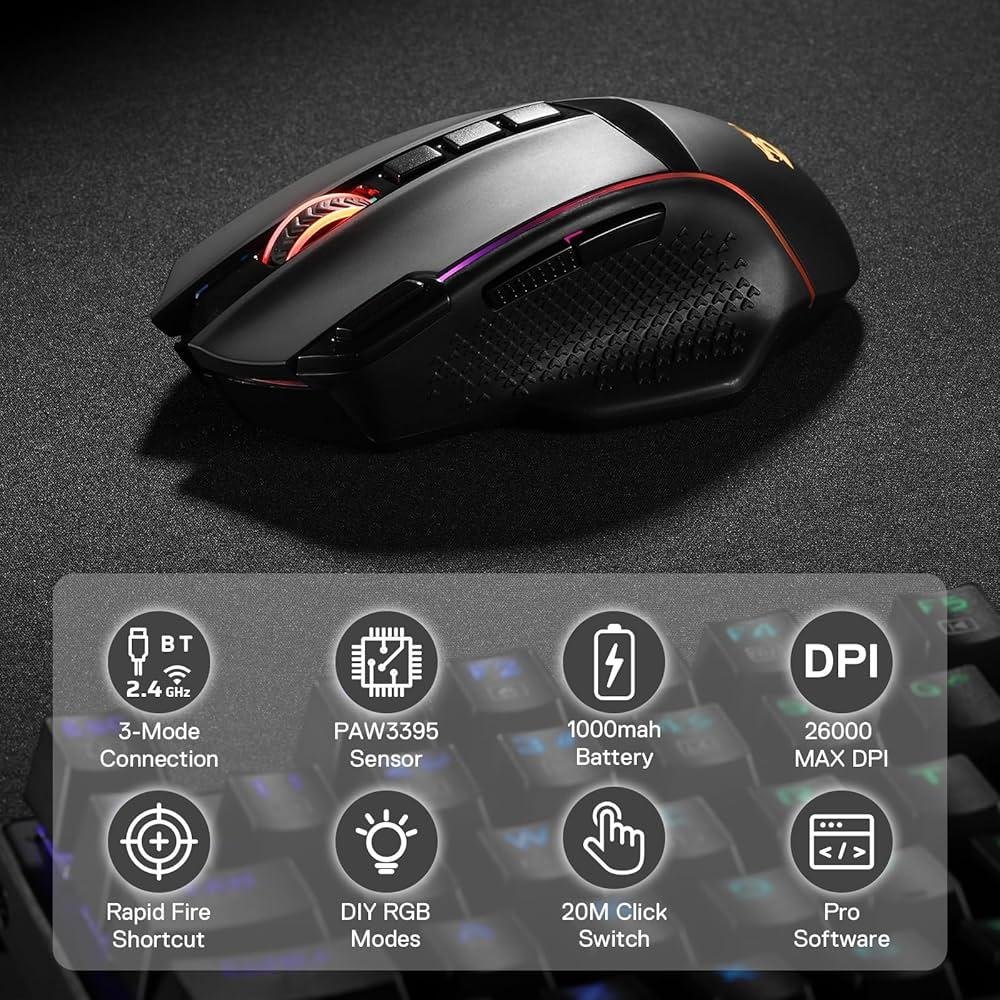 REDRAGON M991-RGB GAMING MOUSE