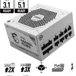 MSI MAG A850GL GOLD ATX 3.1 PCIE 5.1 WHITE