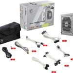 MSI MAG A850GL GOLD ATX 3.1 PCIE 5.1 WHITE