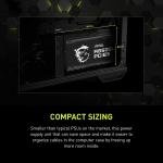 MSI MAG A850GL PCIE 5.1 & ATX 3.1 Gaming Power Supply - Full Modular