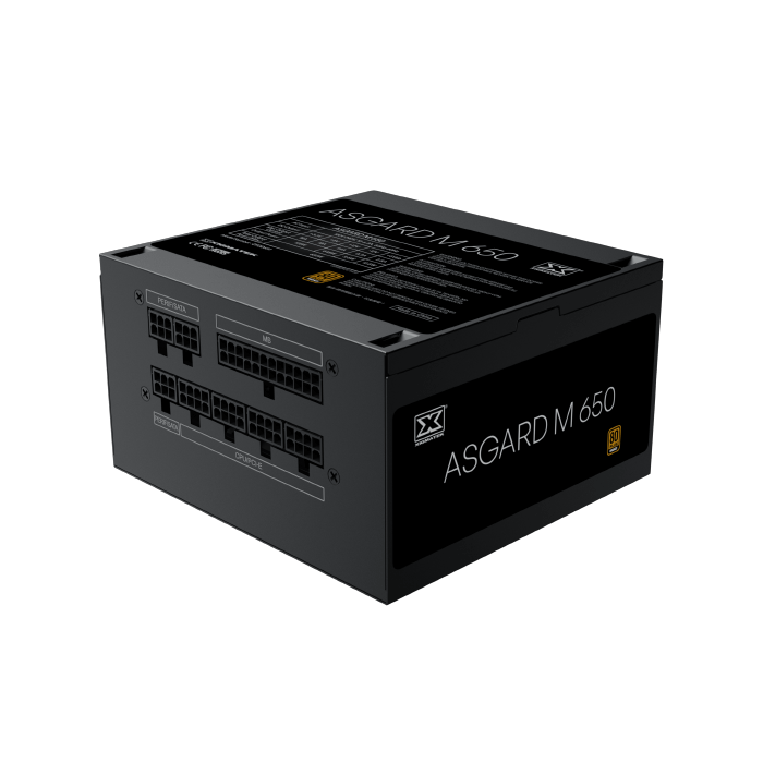 PSU XIGMATEK ASGARD M 650W BRONZE FULLY MODULAR BLACK