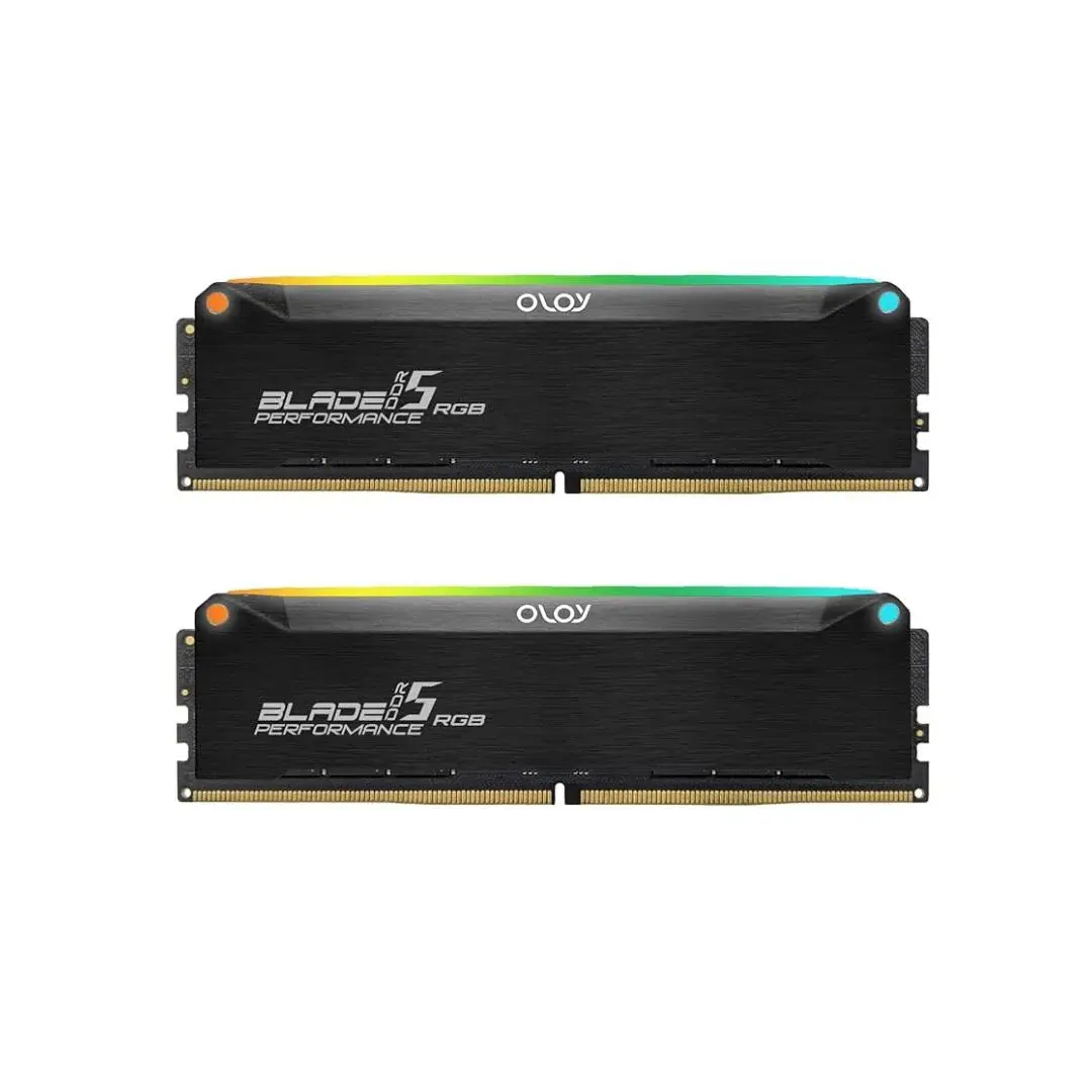 RAM OLOY 2x16 32GB Black Hairline Blade RGB 6000 MHz DDR5