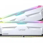 LEXAR ARES 2X16 32GB 6400MHZ CL32 RGB DDR5 EXPO + XMP WHITE