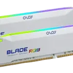 RAM OLOY BLADE-RGB 16GB (2X8GB) 5200 MHZ DDR5 WHITE