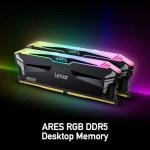 LEXAR ARES 2X16 32GB 6400MHZ CL32 RGB DDR5 EXPO + XMP BLACK