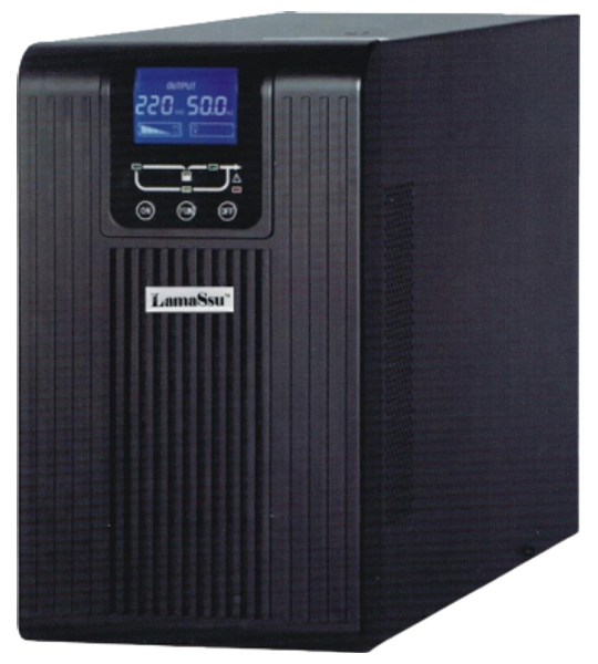 LamaSsu UPS- ONLINE - W1-3KVA - 3 KVA - Black