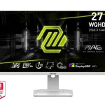 MSI MAG 274QRFW WHITE 2K 180HZ IPS 27Inch 1ms