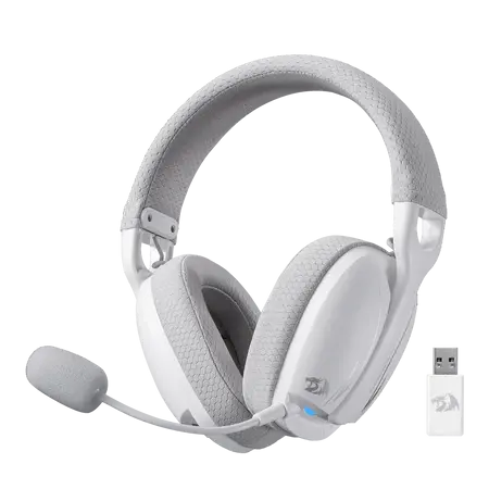 Redragon SKULD PRO H878 3-Mode Wireless Blue LED Gaming Headset